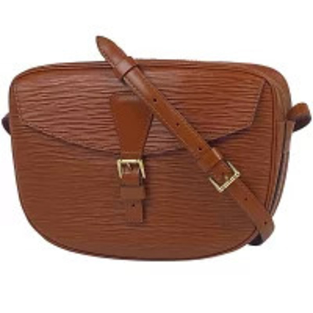 Louis Vuitton Jeune Fille Crossbody Shoulder Bag Epi Leather Kenya Brown